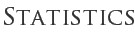 Statistics Statistics